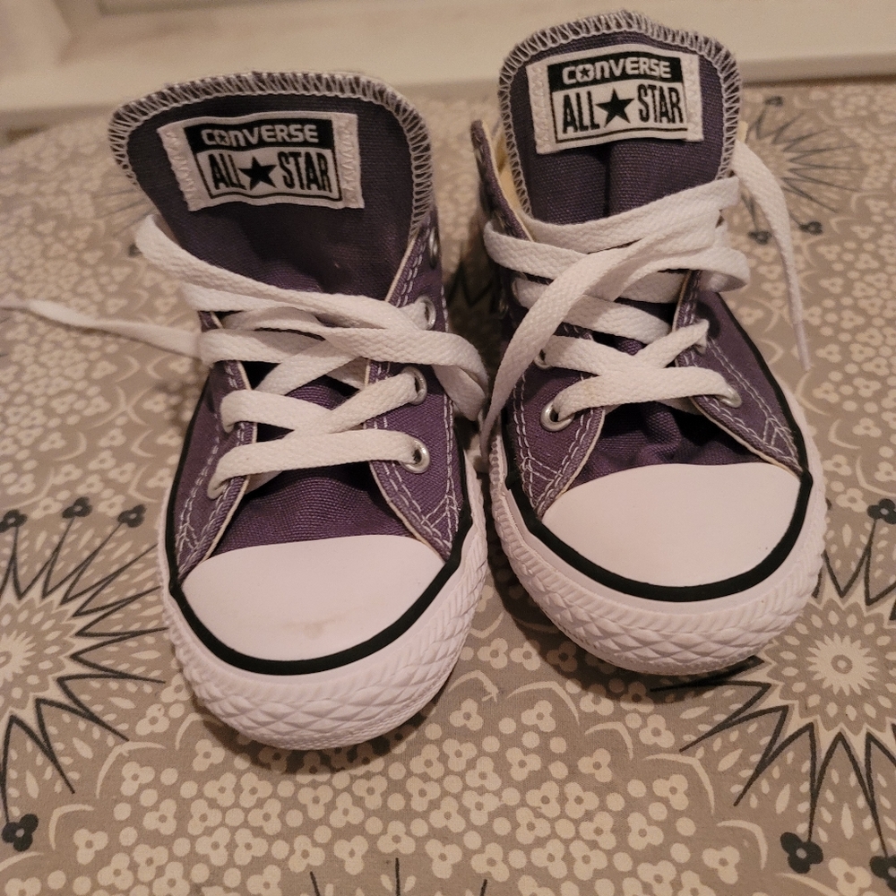 Little Kids Converse 13c grey